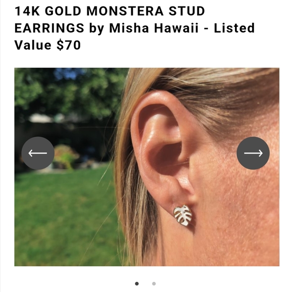 Beachly Misha Hawaii Earrings - Picture 2 of 2